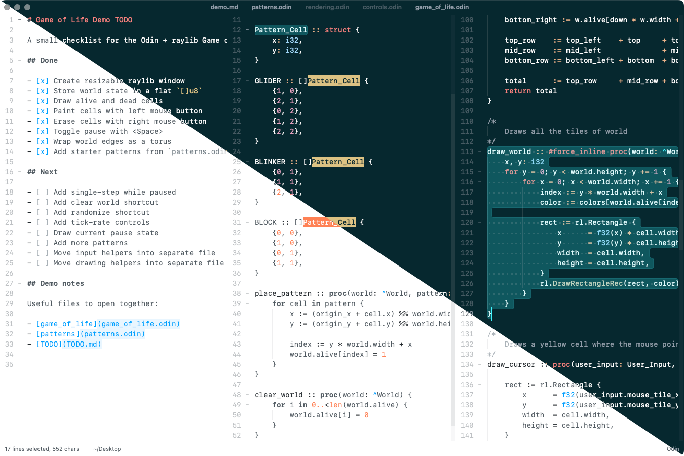Koi Editor screenshot